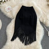 Packpost Fashion 2025 Spring Bohemia Art Retro Women's Ass Skirts