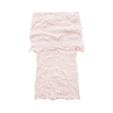 Spring New French Pure Desire Folding Effect Syringe T-Shirt Top