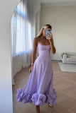 GY24041 Fashion Sling Belt Three-Dimensional Flower A Skirt Hot New Products