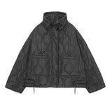 Z New Casual Loose-Fitting Lingidical Collar Long-Sleeved Cotton Jacket 2969270