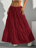 New Wish Spring And Summer Women's Dress Half-Dress Skirt Strap Splicing Big Swing Skirt Loose Long Dress Large Size Women's Clothing