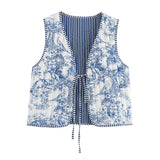 Women's Clothing 2025 Autumn And Winter New Street Fashion Double-Sided Cotton Vest