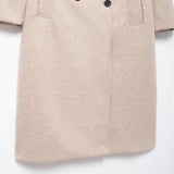 Ins Autumn New Women's Fashion Solid Color Soft And Loose Coat