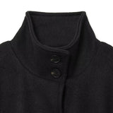 Women's Clothing 2025 New Fashion Temperament Waist Cape High-Neck Coat