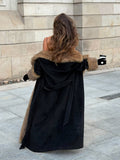 2025 Temperament Famous Autumn And Winter Fashion Long-Terms Of The Big Lady, The Fur Wool Coat Coat Coat Woman