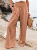 2025 New Spring Women's Casual Cotton Lint Comfortable Mid-Rise Trousers Women