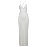 2025 Summer Fashion Trend Women's New Hanging Neck-Closing Body-In-Body-In-Fucking Dress