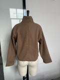 2025 Spring And Autumn New Temperament Trend Collar Buckle Jacket Short Jacket
