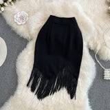 Packpost Fashion 2025 Spring Bohemia Art Retro Women's Ass Skirts