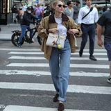 Autumn New Women's Fashion Casual Loose Thin Collar Cotton Jacket Jacket