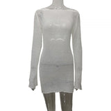 New Knitted Sexy Beach Dress In Summer 2025