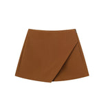2025 New Women's Trousers Women's Skirts Summer Color Irregular Skirt