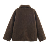 Women's Clothing 2025 New Fashion Casual Loose Double-Sided Wear Jacket