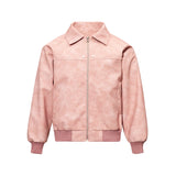 Vintage Collar Leather Jacket Men Spring And Autumn Free To Do Old Couple Work Clothes Pu Leather Jacket