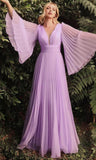 2025 New Women's Wish Sexy Deep V Long-Sleeved Dress Dress