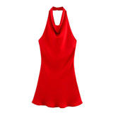 Z Women's Dress 2025S Summer New Fashion Simple Silk And Collar Dress 8741074