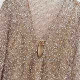 Z Wind Spring City Casual Loose-Fitting Sleet Shirt Dress V Collar Long Beads Of The Flute Dress 3618862