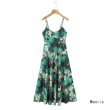 Autumn New Women's Folding Decoration High-Waist Wide Leg Pants Leak Back Hanging Neck Vest