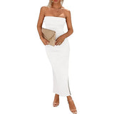 2025 Women's Decoration Body Explosion With A Breast-Tight Waist Dress A Step Dress Woman