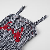 Spring 2025 New Women's Cotton Embroidery Sling Dress