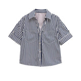 Z Summer 2025 New Women's Fashion Casual Linen-Blend Shirt 2187813