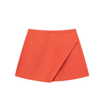 2025 New Women's Trousers Women's Skirts Summer Color Irregular Skirt
