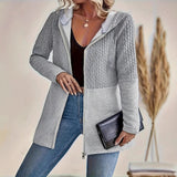 2025Wish Autumn And Winter Fashion New Splicing Large-Size Casual Loose Coat Women's Clothing