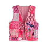 Women's Clothing 2025 Autumn And Winter New Street Fashion Double-Sided Cotton Vest