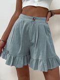 Shorts Women's Summer Wearing Casual Broad Legs Loose Shorts 2025 Summer New Women's High Waist Shorts