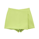 Spring New Multi-Color Asymmetric Fashion Trousers