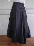 2025 New Hot Women's Fashion Casual To Take Wide Legs Tight Waist Bandwidth Pants
