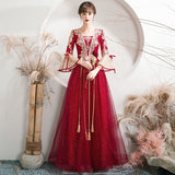 Pregnant Women Toasting Clothes 2025 New Fat Sister Bride Married Back Door Dress Usually Wear A Dress