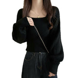 French Collared Sweater Women 2025 Autumn And Winter 2025 New Gentle Inside Lazy Design Knitted Bottom Shirt