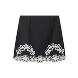 New Station 2025 Summer New Designer Small Embroidered Vest Trousers Two-Piece Set