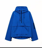 Women's 2025 New Three-Proof Fabric Hooded Multi-Color Jacket Jacket Jacket