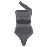 Spring 2025 Fashion Trend Women's New Sleeveless Body With Hollow Open Back-In-One