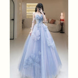 Black Glid Evening Dress Light Luxury Small Chinese Feng Shui Ink Painting Annual Dress Birthday Host Performance Dress Dress