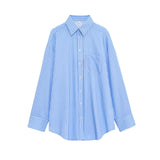 Z Spring And Summer New Striped Loose Shirt 3217253 Pajamas Trousers 6929414