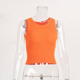Knitted Vest Women 2025 Summer Solid Color Repair Thread Inside The Top Wearing Short Y2K Vest