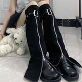 High Street Ins Do Old Tuxed Hole Jeans Women's New High-Rise Loose Thin Leg Pants