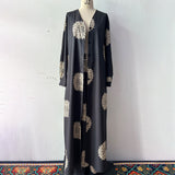 2025 Summer New Elegant Sexy V-Neck Top + Printed Wide Leg Pants Two Sets