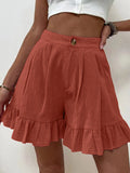Shorts Women's Summer Wearing Casual Broad Legs Loose Shorts 2025 Summer New Women's High Waist Shorts