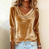 New Wish Texture Knitted Trousers Tight Solid Color Casual Loose Straight Women's Clothing
