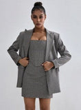 2025 Women's Fashion Casual Suit Temperament Elegant Women's Blazer Trousers Three Pieces