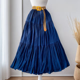 White Half-Dress Women's Dress 2025 Summer Small In The Long Leisure High-Rise Display Thin Pendulum Ponve Egg
