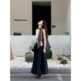 The Atmosphere Is Simple To Wear A Vest Top In The Long And Elegant Temperament Casual Half-Dress Women's Suit