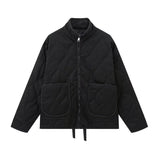 Women's Clothing 2025 New Winter Street Fashion Cotton Long Sleeves Up Loose Cotton Coat