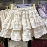 Pure-Style White Sling With Breast-Wear Vest Body Bm Half-Dress Skirt Set With Short Top Bottom Shirt Summer