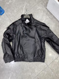 Z Feng 2025 New Fashion Temperament Women's Lychee Leather Jacket 4391872