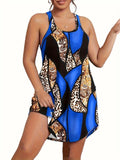 New Summer Sexy 3D Printed Mini Dresses Women's Sleeveless Size Women's Dress